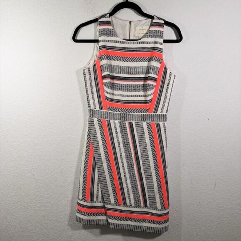 Kate Spade Flights‎ Of Fancy Ribbon Jacquard Dress Size 2